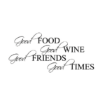 Good food good wine