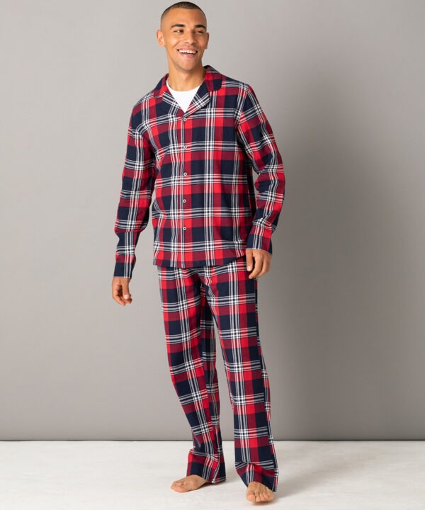 Gepersonaliseerde pyjama lichte flanel - Volwassenen