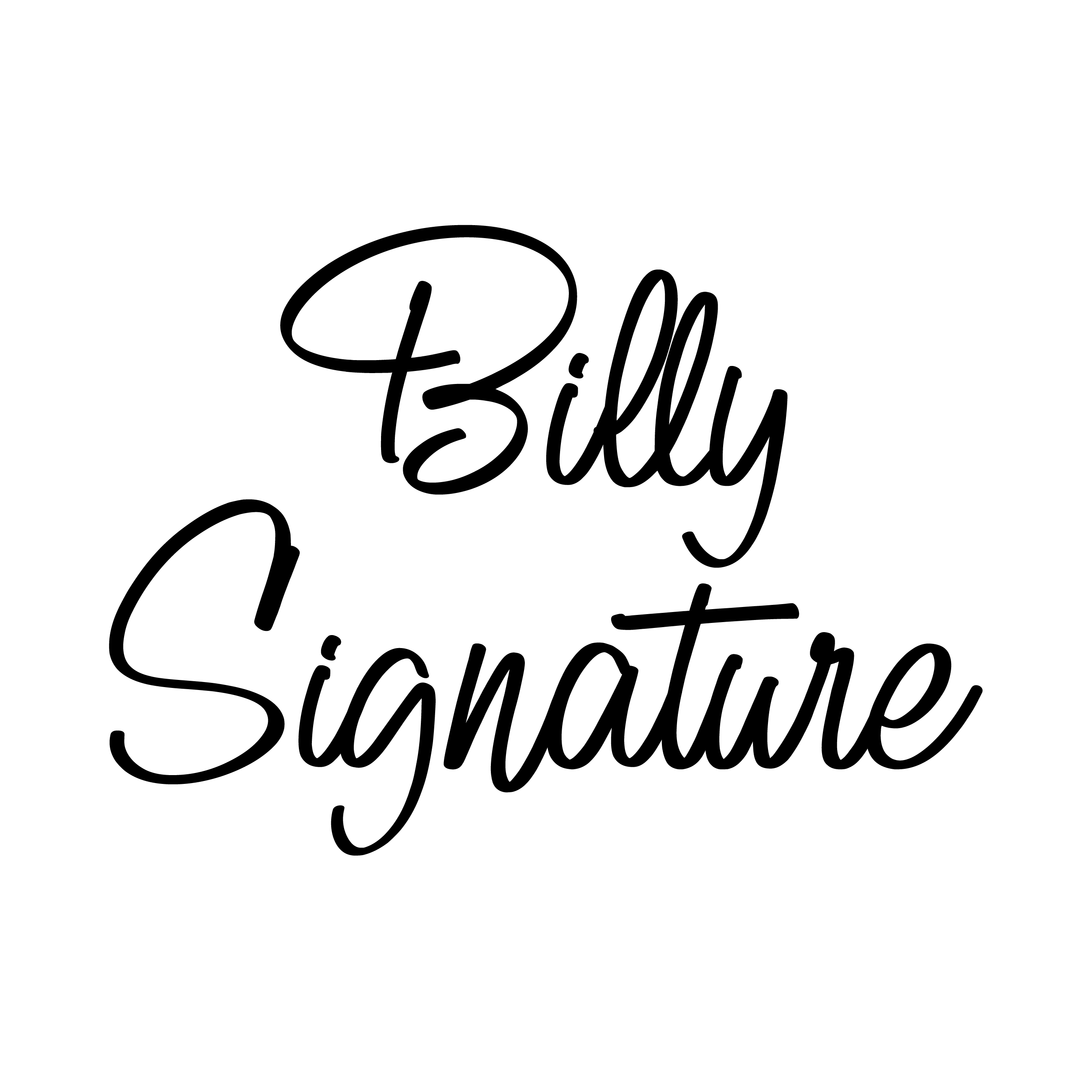 Billy Signature