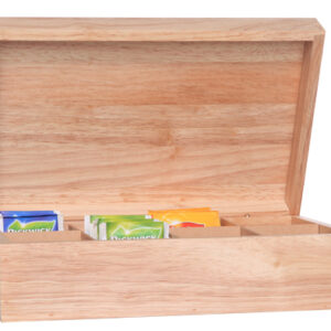 Houten theedoos