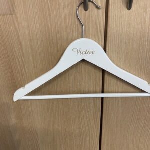 Houten kleerhanger klein