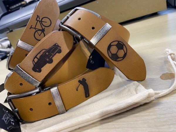 Lederen riem - Afbeelding 2